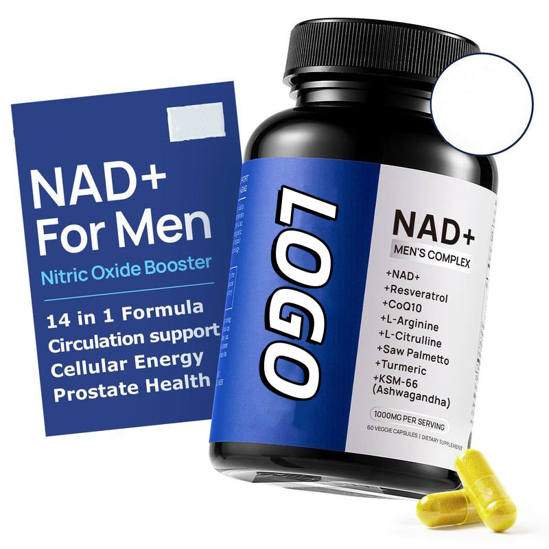 Men's Nitric Oxide Supplement – 60 Capsules for Improved Blood Flow