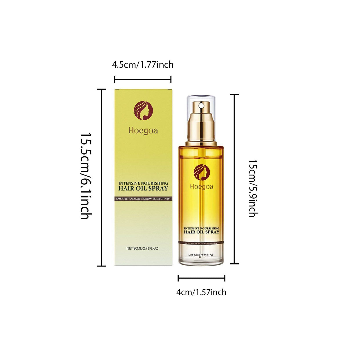 Hair Conditioning Oil Spray, 80 ml