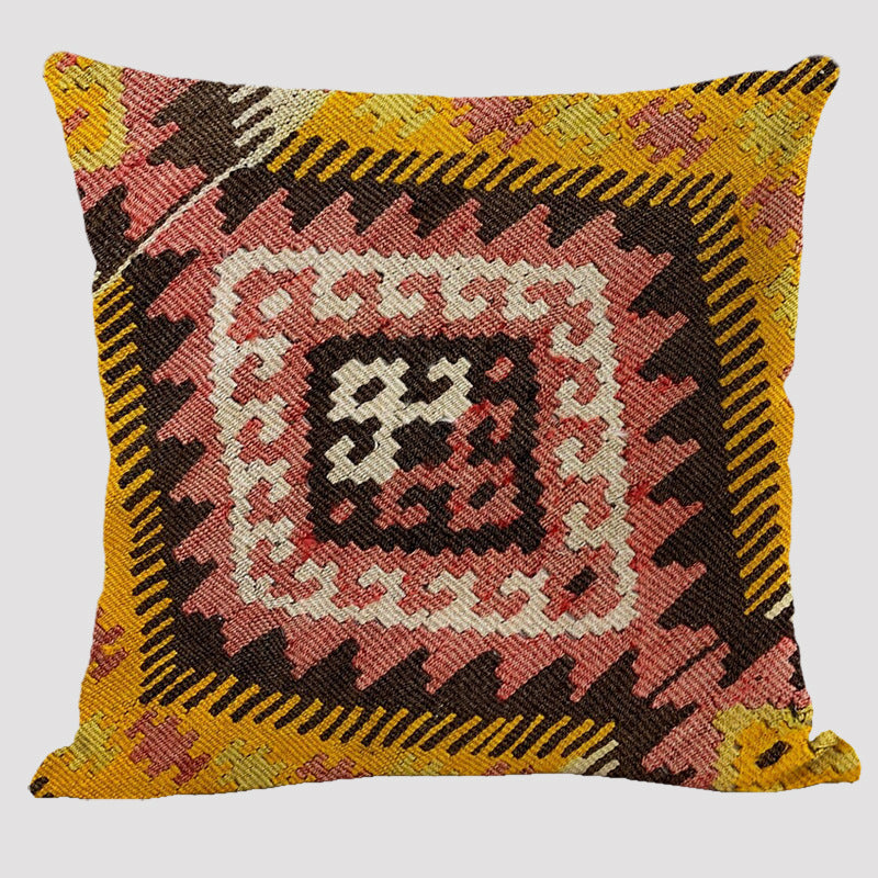 Minimalist Bohemian Cushion Cover - Polyester Pillowcase for Home Decor