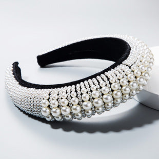 Beaded Pearl Headband Fashion Hair Accessory