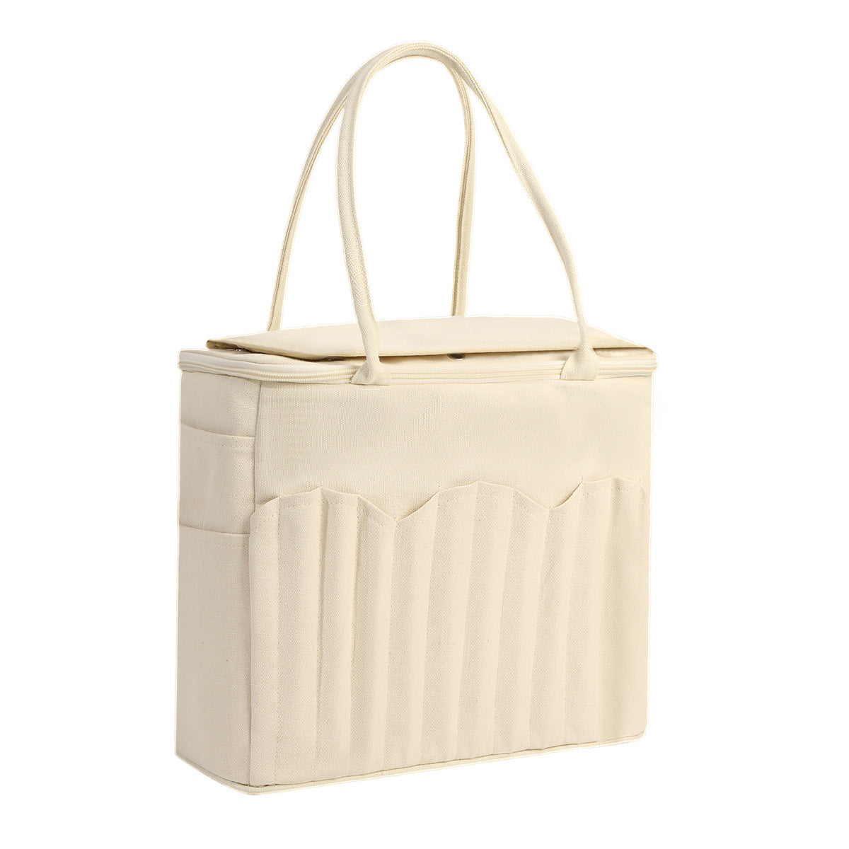 Large-Capacity Crochet Organizer Tote for Travel & Outdoor Storage