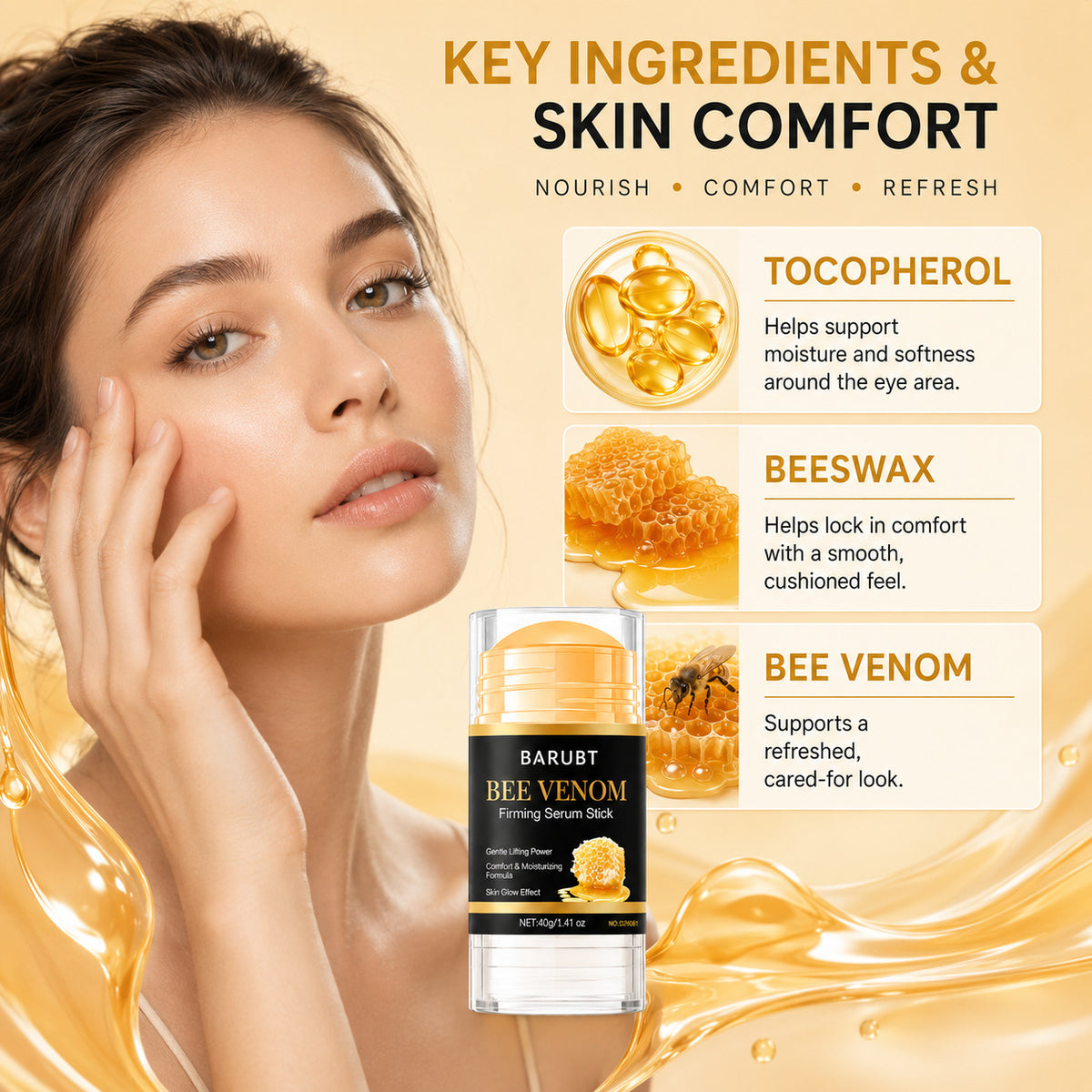 Gentle Moisturizing Skincare Stick That Soothes And Hydrates The Skin