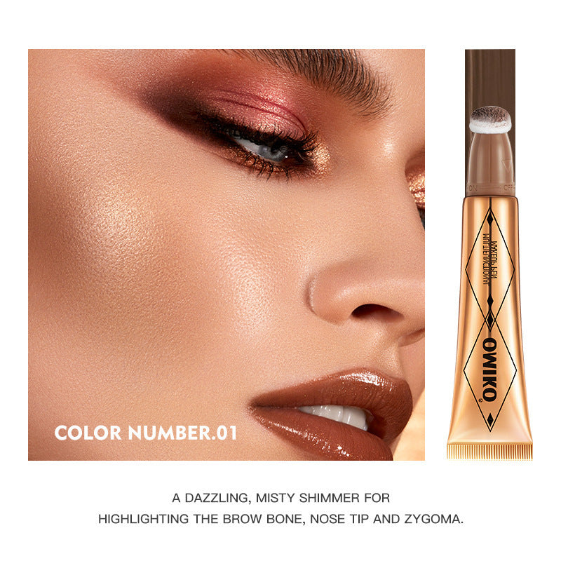 Multifunctional Glitter Liquid Makeup Pen - Thin Contouring & Highlighting