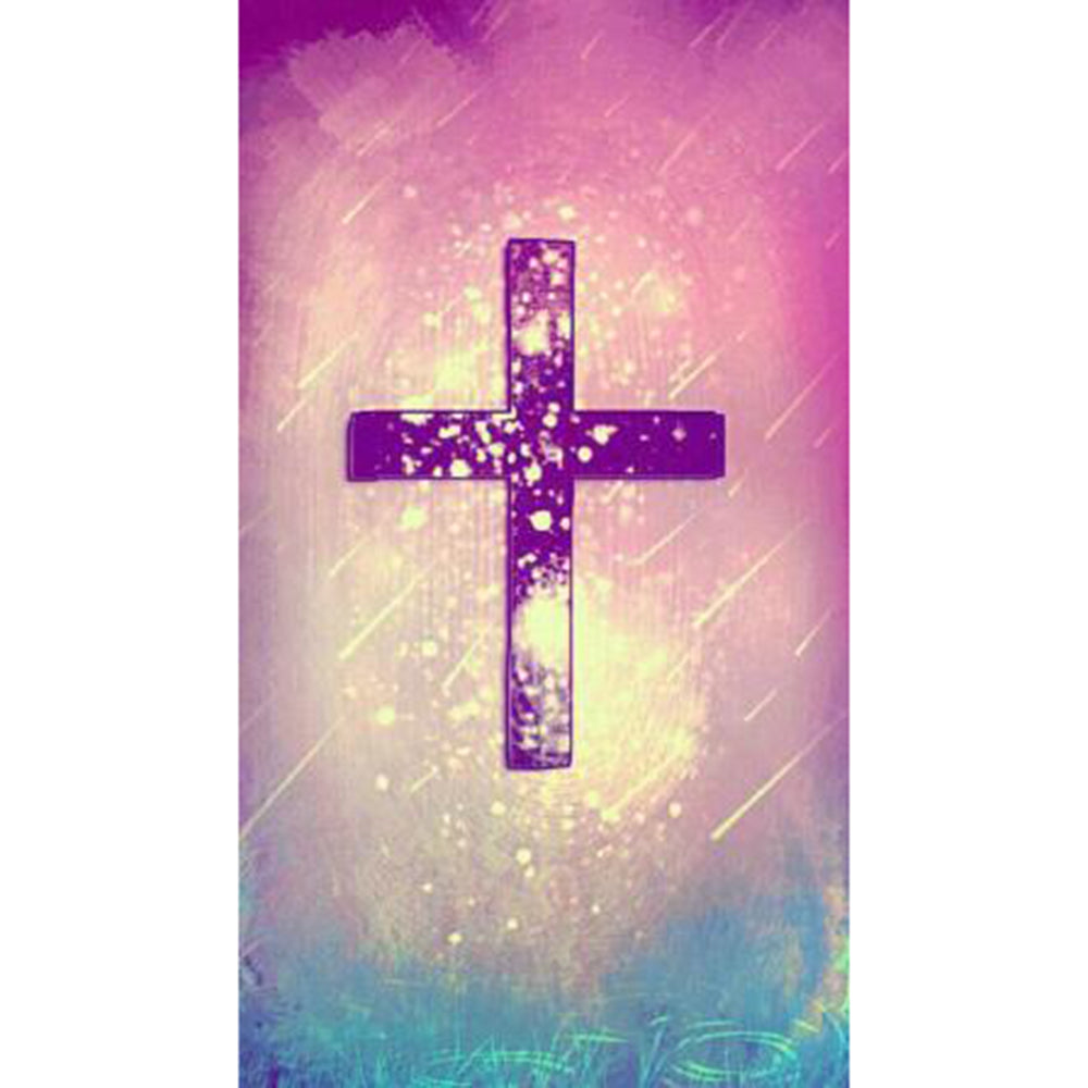 Diamond Painting Cross Stitch Kit - Square & Round Resin Diamonds for Home Decor