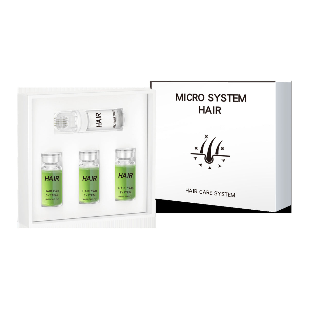 Hair Growth Ampoule Set - 3 Pieces