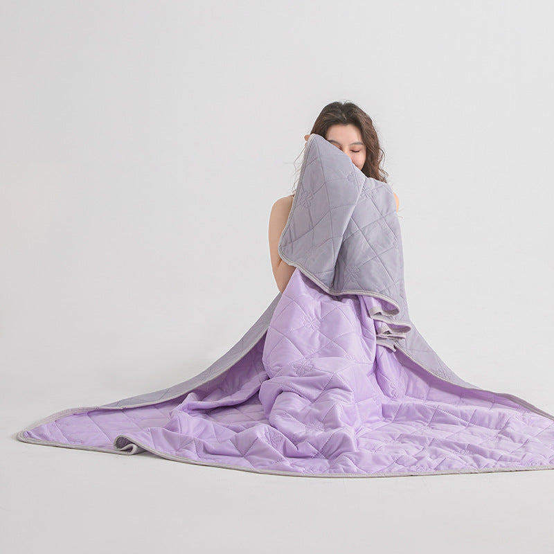 Summer Cooling Quilt - Breathable Air-Feel Bedding for Hot Weather