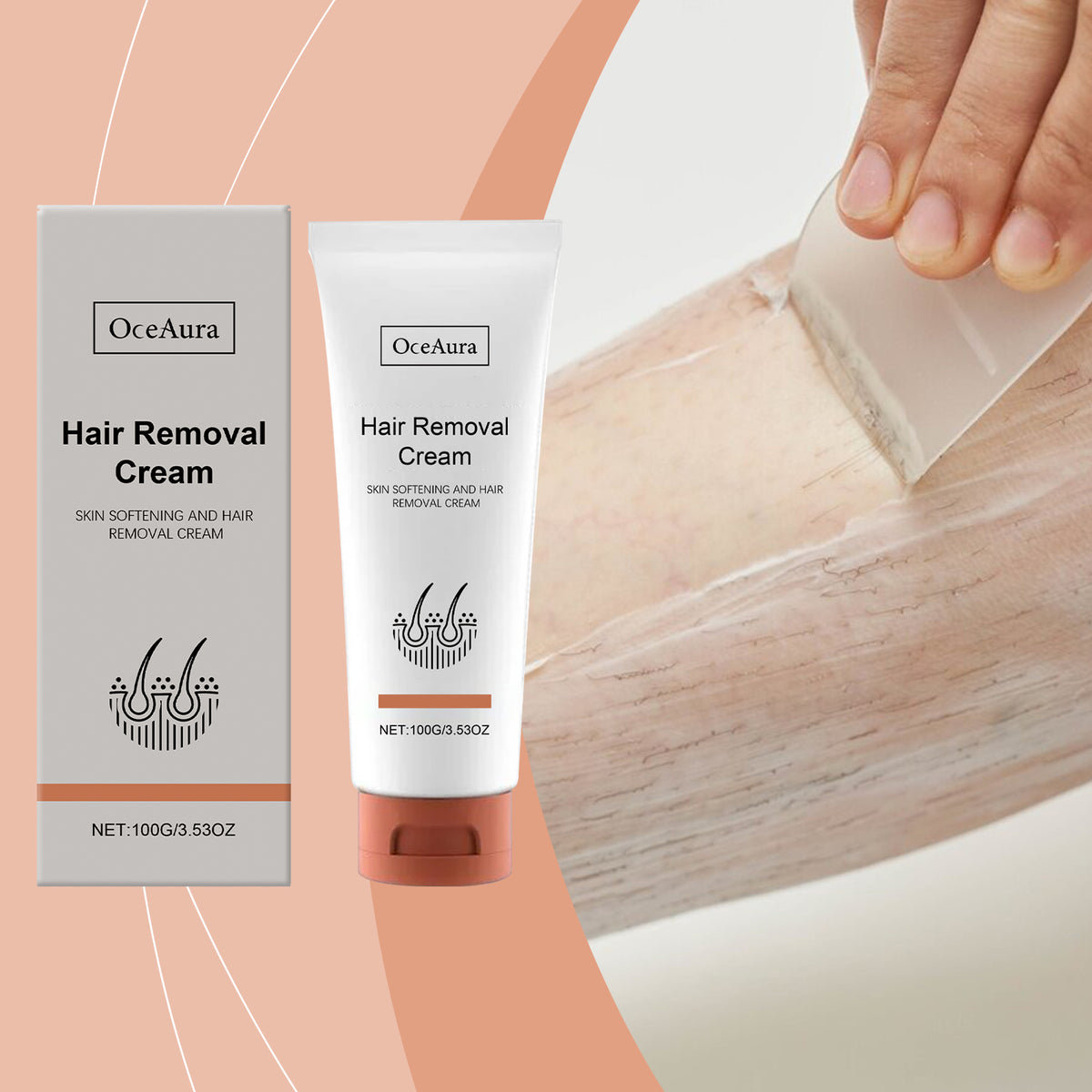Gentle Hair Removal Cream 100g