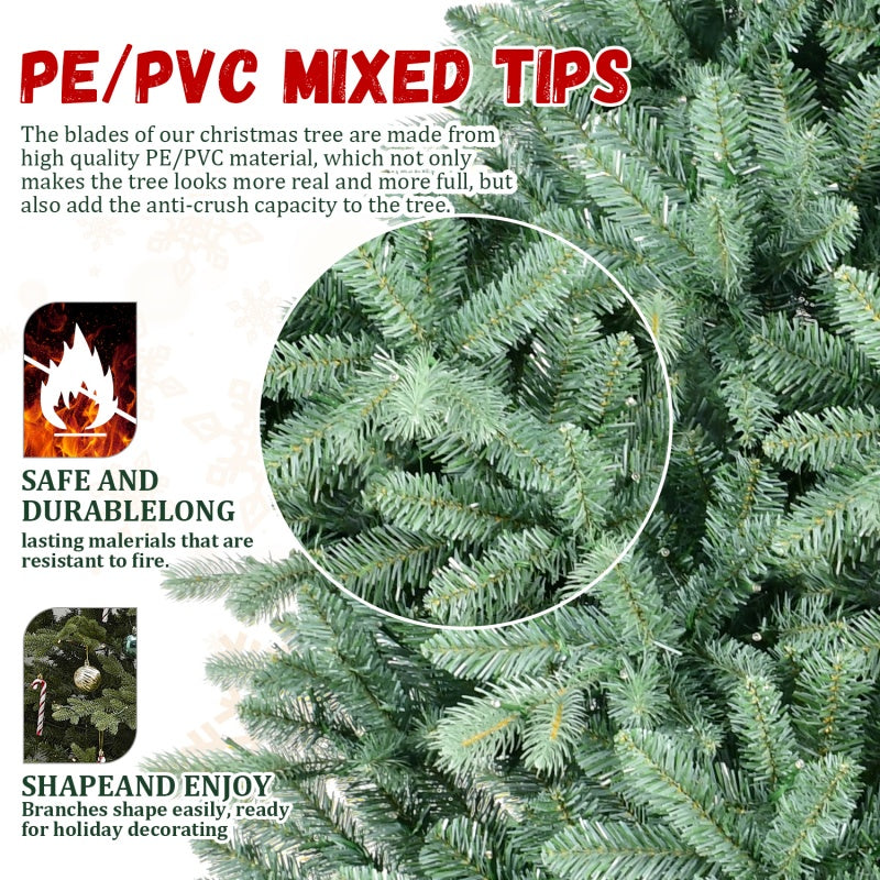 Artificial Christmas Tree - PE/PVC Mixed - Multiple Heights