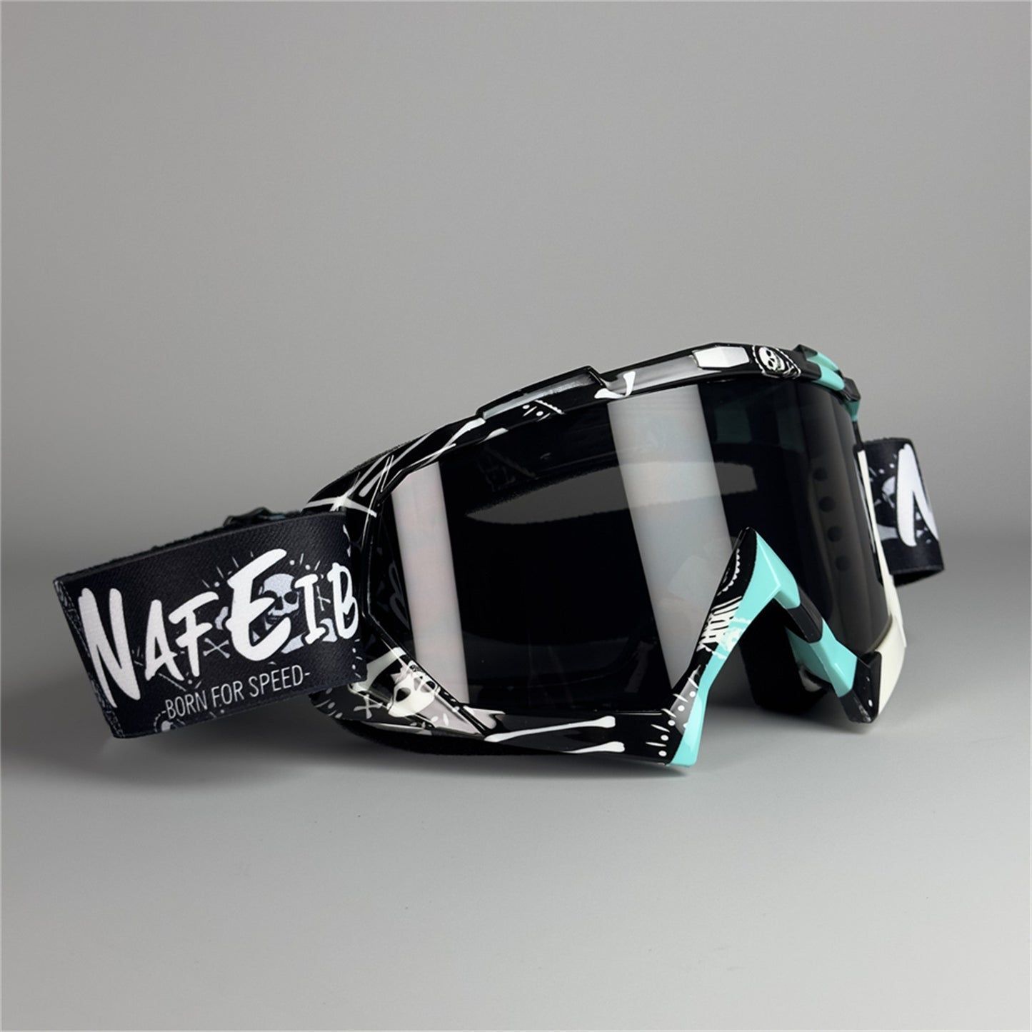 Off-Road Motorcycle Goggles - Full Rim TPU Frame