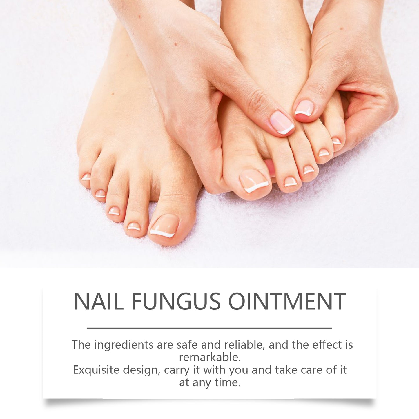 Toenail Repair Cream with Vitamin E & Aloe - Gentle Nail Care Treatment