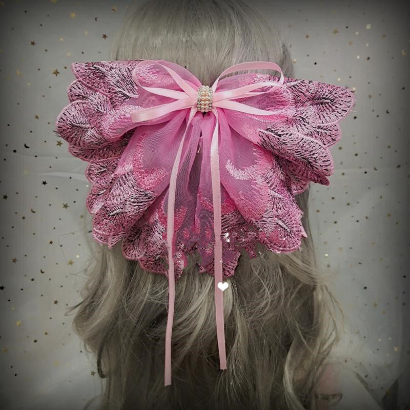 Sweet Bow Hair Clip Ponytail Hairpin - Multiple Styles