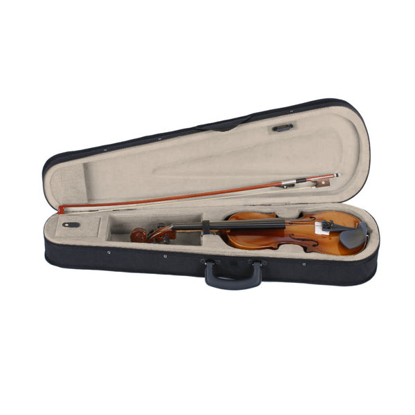 Natural Color Violin Pack with Case, Bow, and Rosin - 3/4 Size
