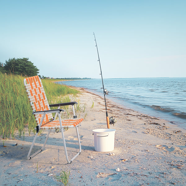 Set of 2 Folding Beach Chairs - Durable & Portable Design