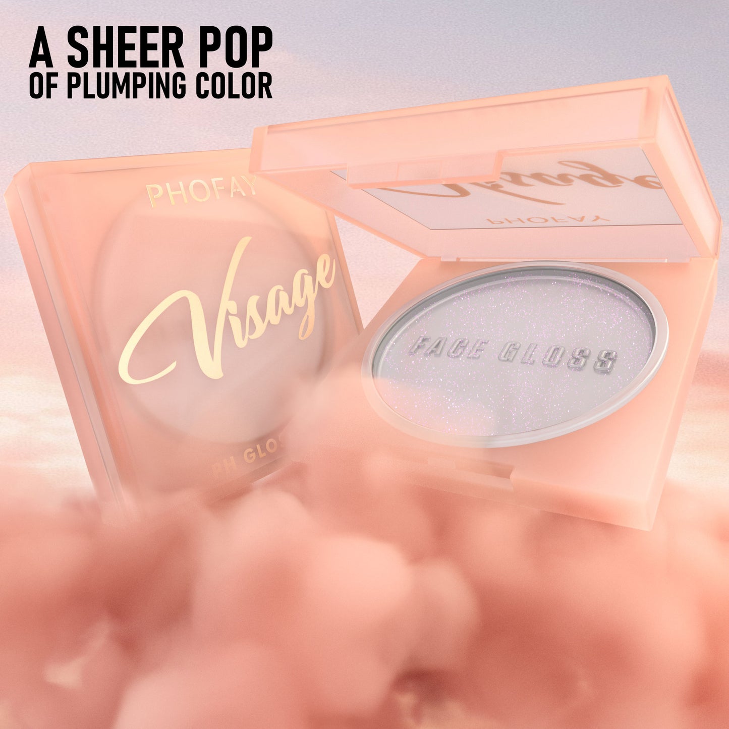 High-Gloss Radiant Lip and Cheek Tint - Lightweight Non-Sticky Formula