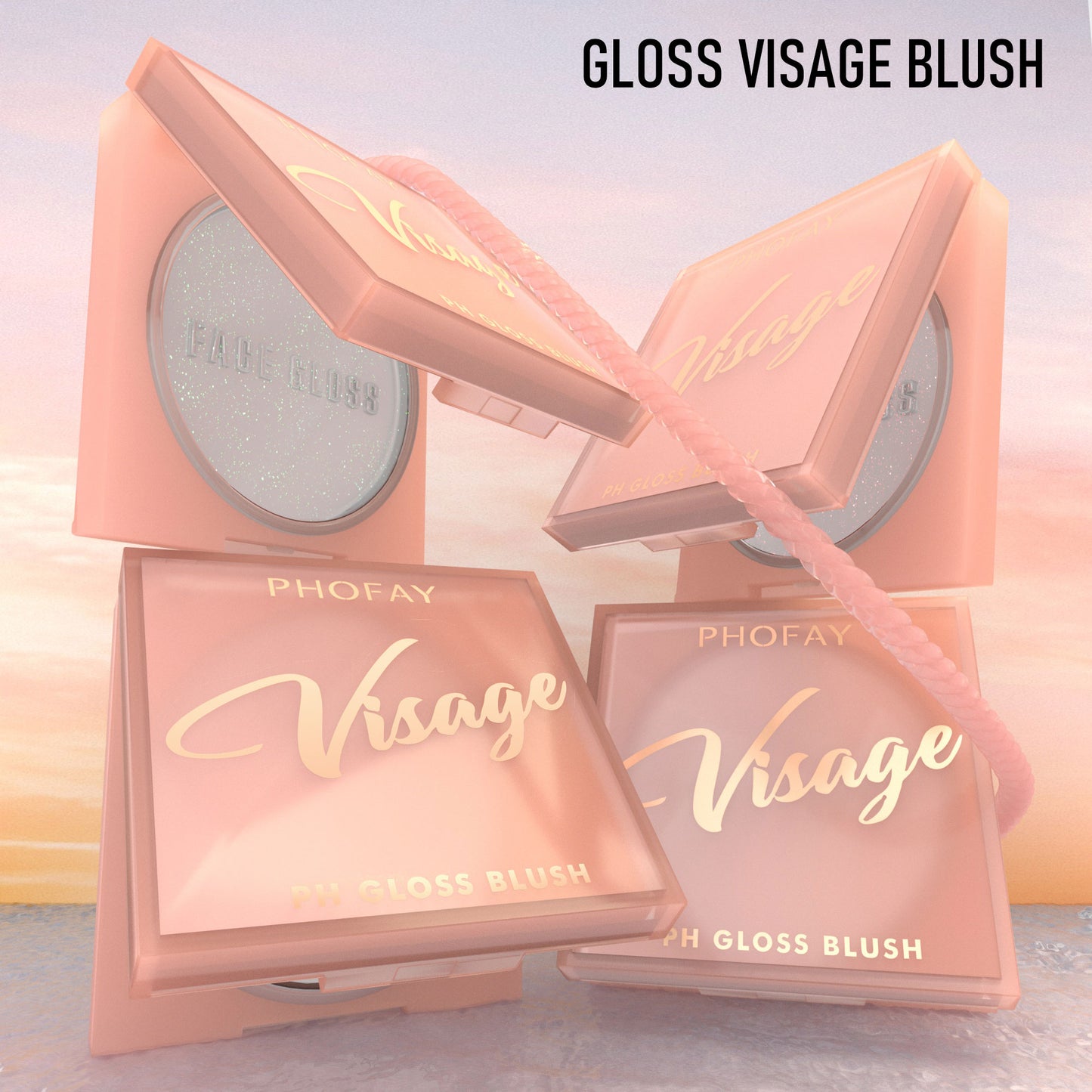 High-Gloss Radiant Lip and Cheek Tint - Lightweight Non-Sticky Formula