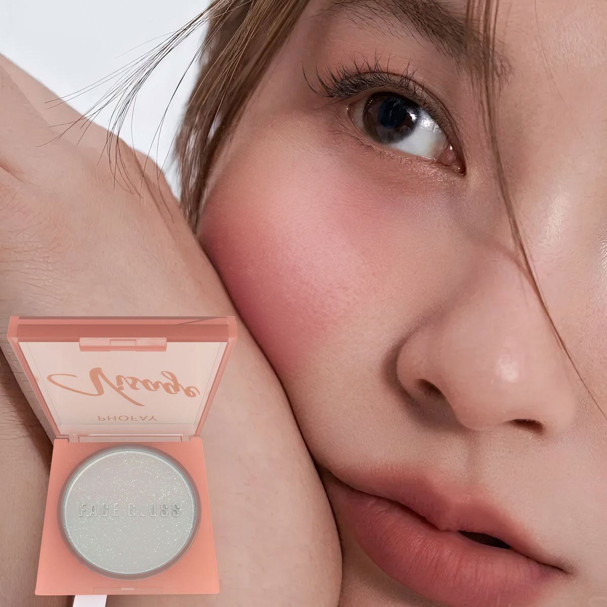 High-Gloss Radiant Lip and Cheek Tint - Lightweight Non-Sticky Formula