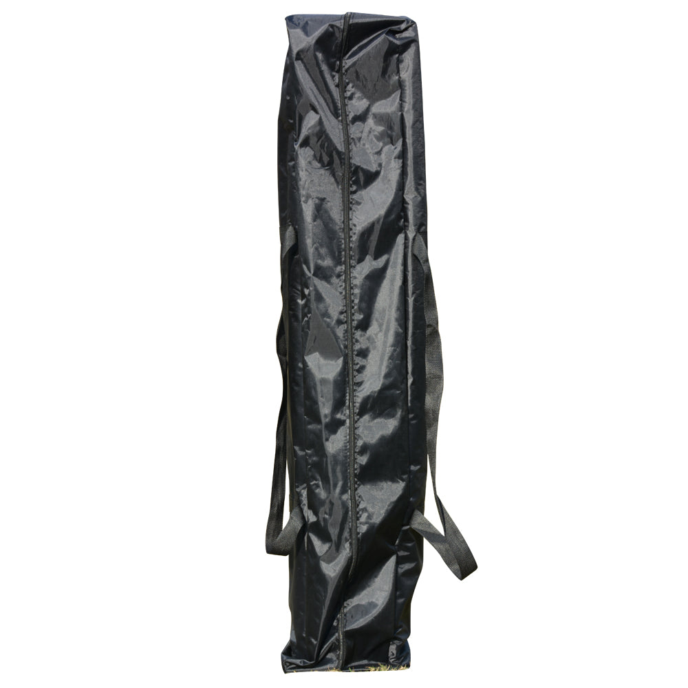 10x10ft Blue Waterproof Folding Tent with 2 Doors & 2 Windows