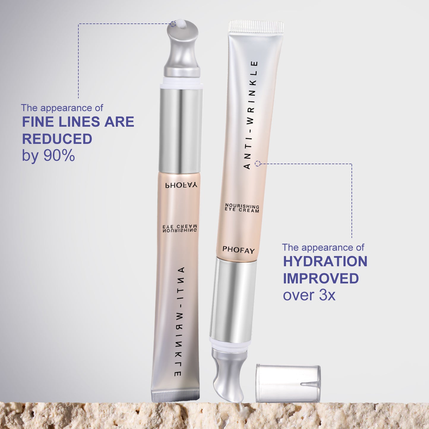 Anti-Wrinkle Moisturizing Eye Cream - 14ml Hydrating Treatment