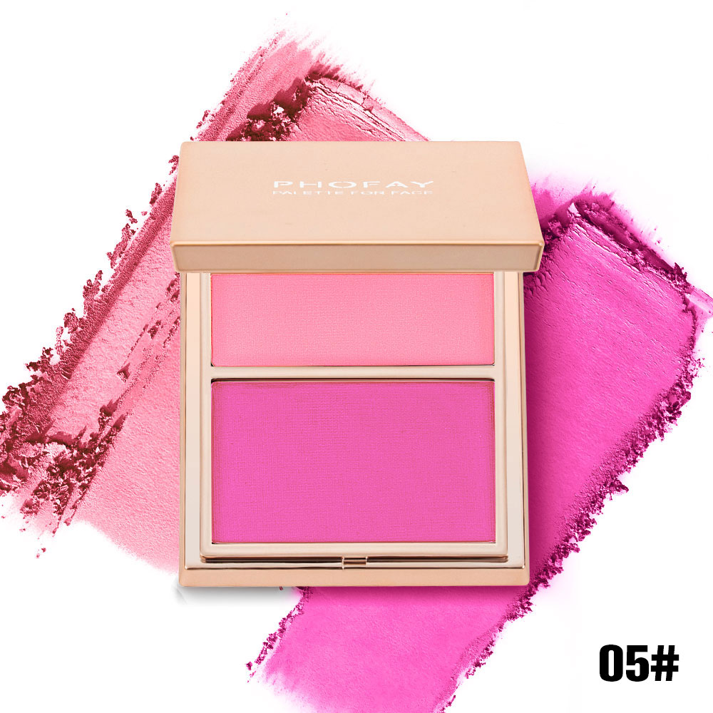 Cream and Powder Blush Duo - Weightless Face Makeup Palette