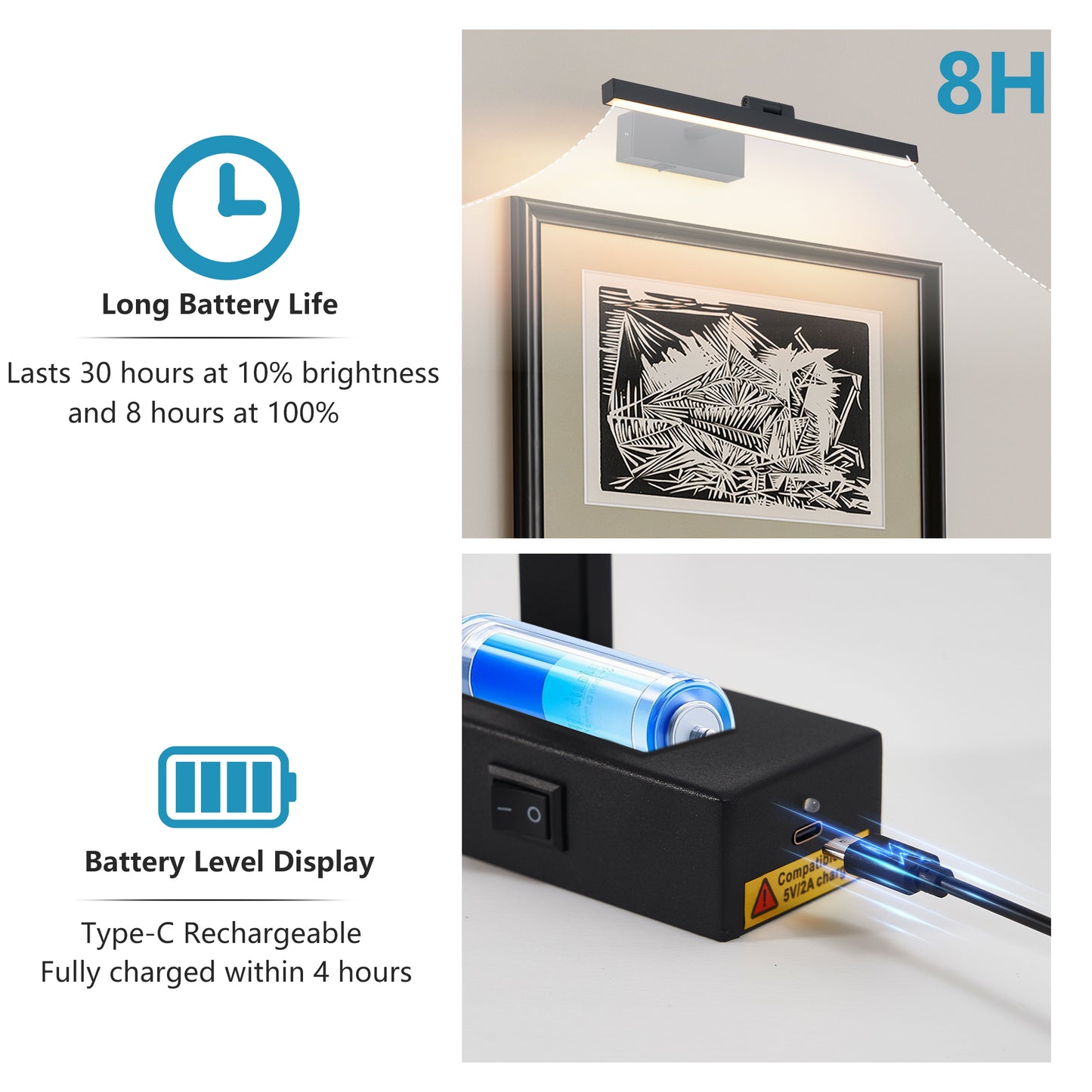 16-Inch Modern Dimmable LED Bathroom Vanity Light Fixture