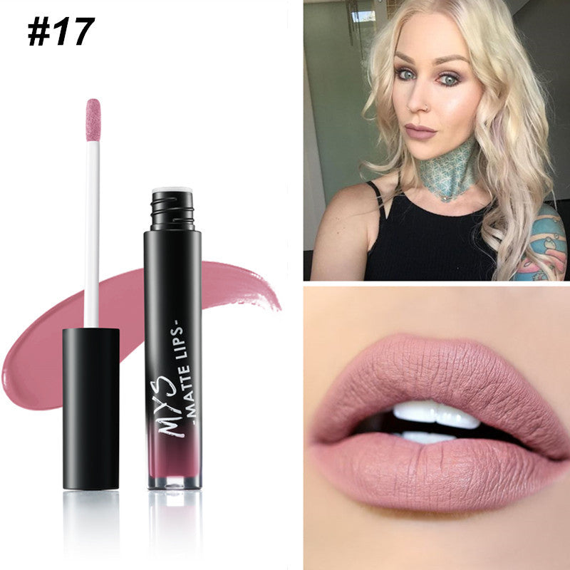 Multi-Color Long-Lasting Moisturizing Lipstick & Lip Gloss Set - No Stain