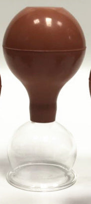 Rubber Ball Inhalation Cupping for Breast Massage & Lift - 5pcs