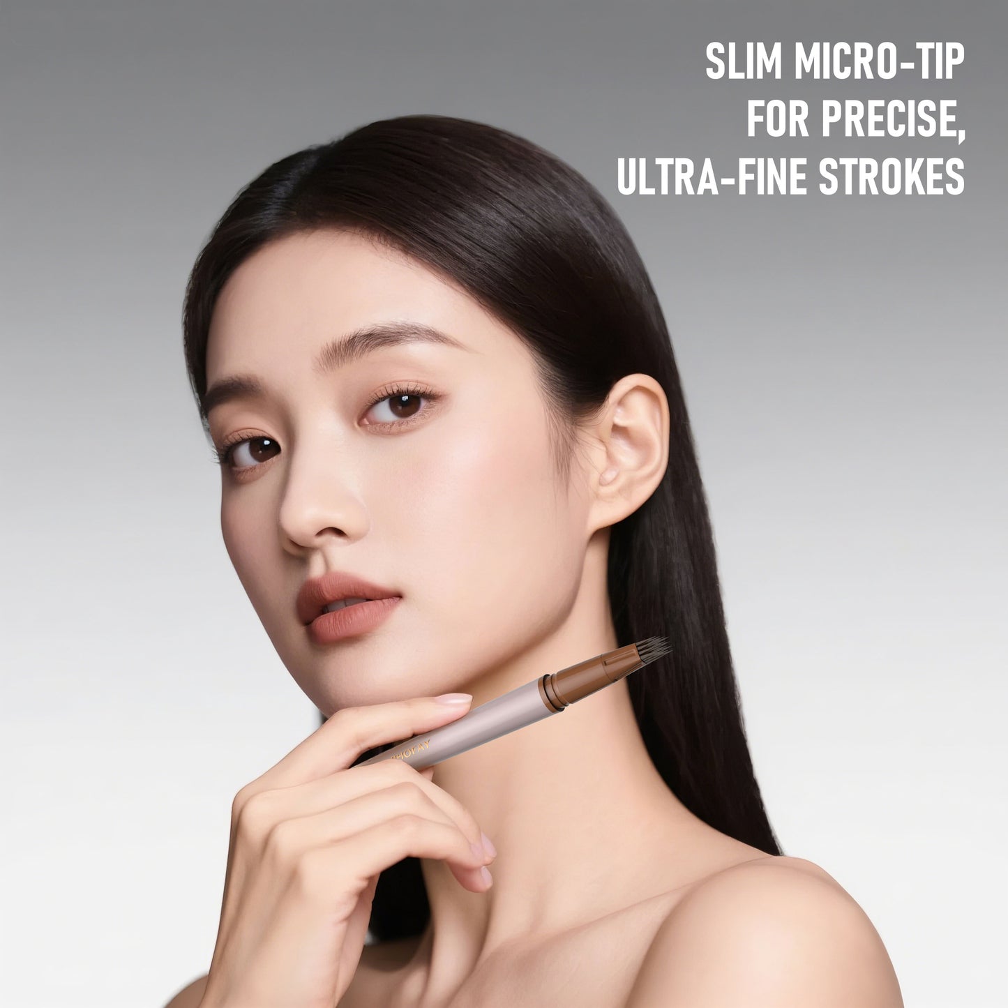 Waterproof Eyebrow Pencil - Long-Lasting Smudge-Proof Brow Definition