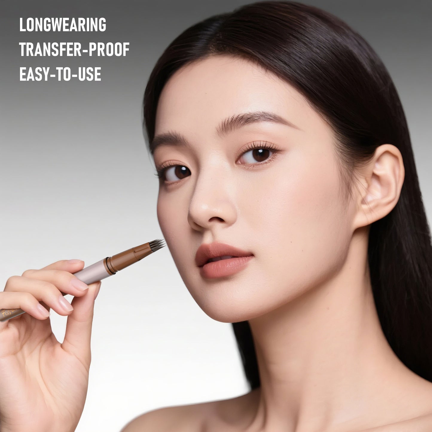 Waterproof Eyebrow Pencil - Long-Lasting Smudge-Proof Brow Definition