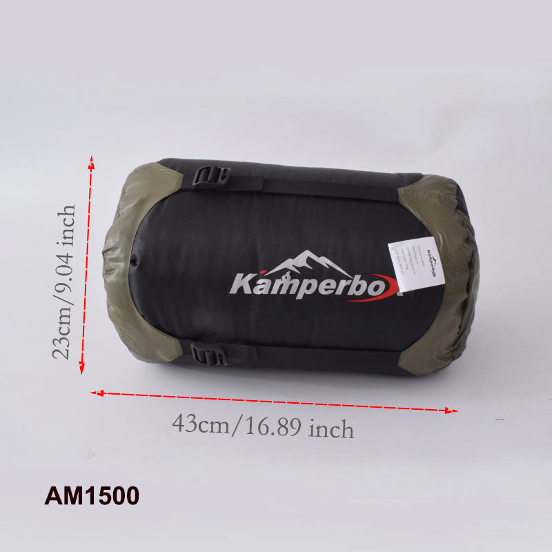 Winter Waterproof Down Sleeping Bag - Model AM1500L