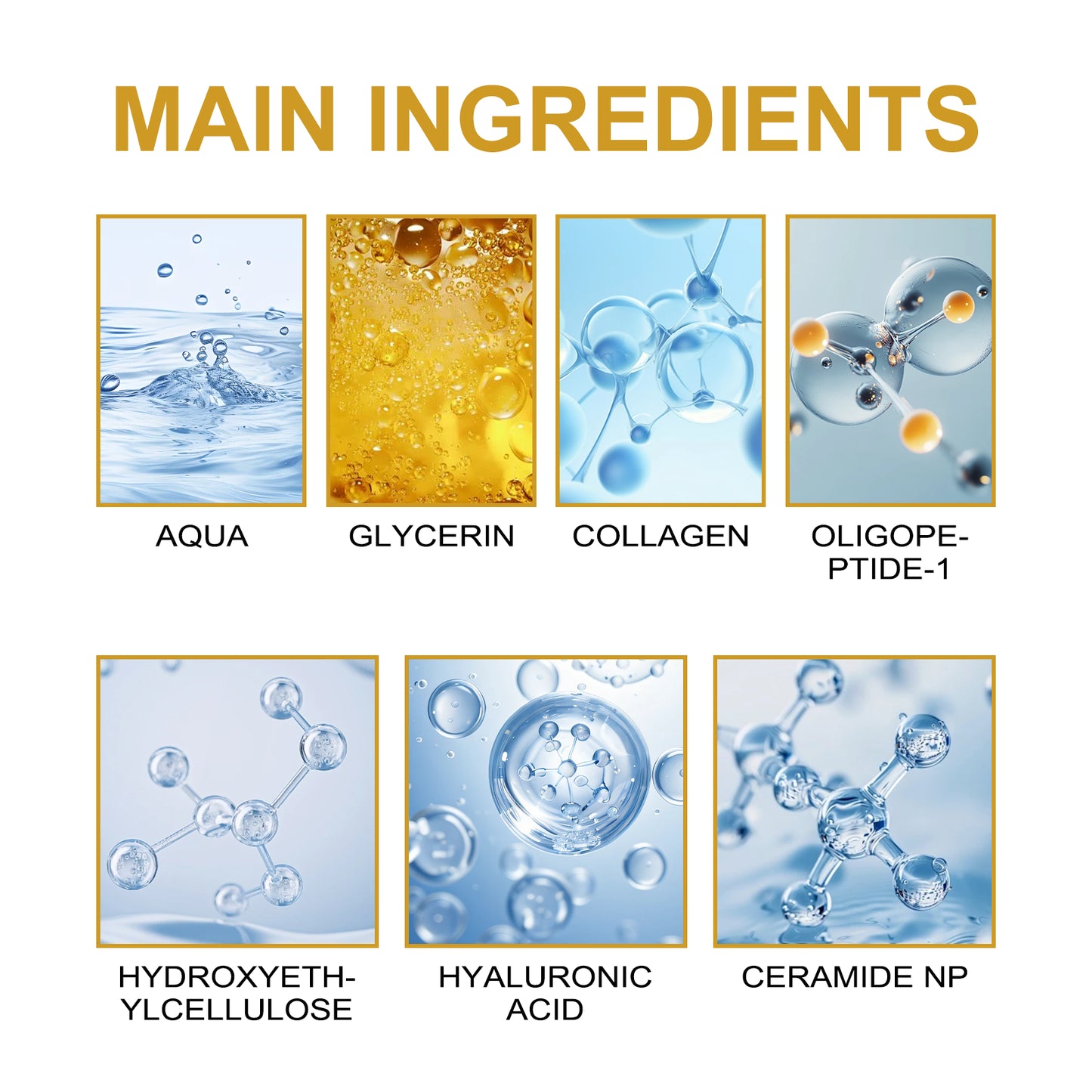 Collagen Essence Facial Serum for Anti-Aging, Hydration & Skin Firming
