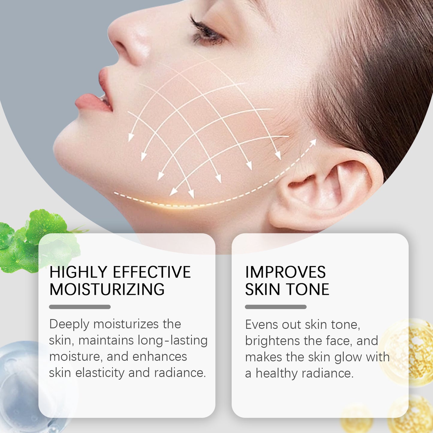 Collagen Face Mask Essence Pouch - Hydrating & Brightening Skin Care