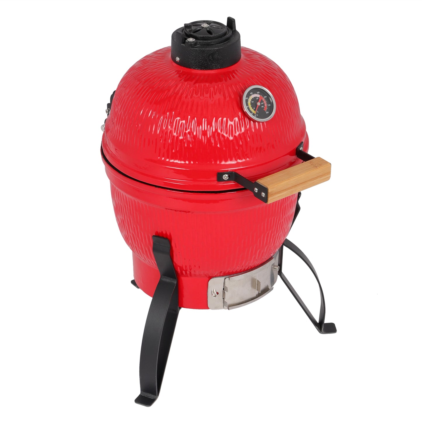 Ceramic 13-Inch Round Oven Grill - Fuel Efficient & Versatile