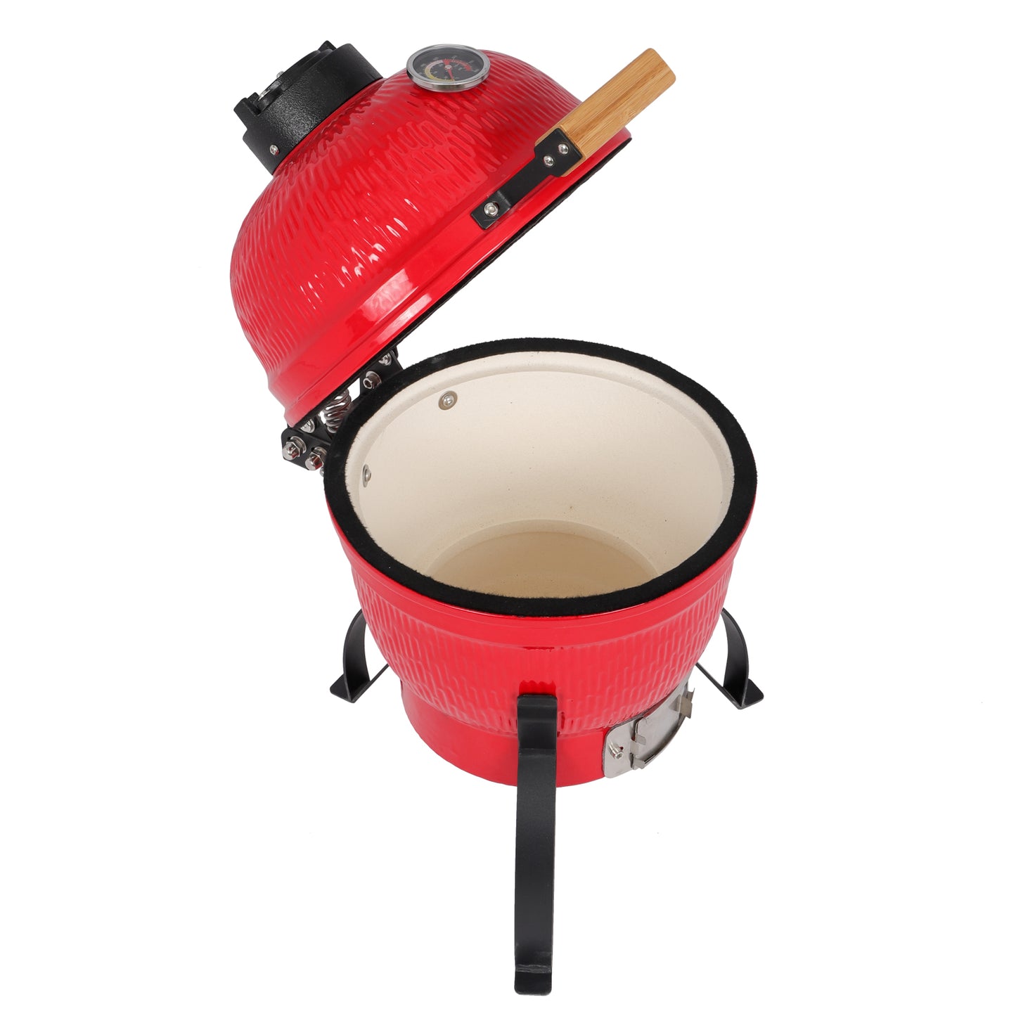 Ceramic 13-Inch Round Oven Grill - Fuel Efficient & Versatile