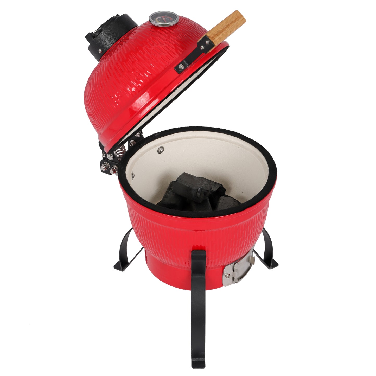 Ceramic 13-Inch Round Oven Grill - Fuel Efficient & Versatile