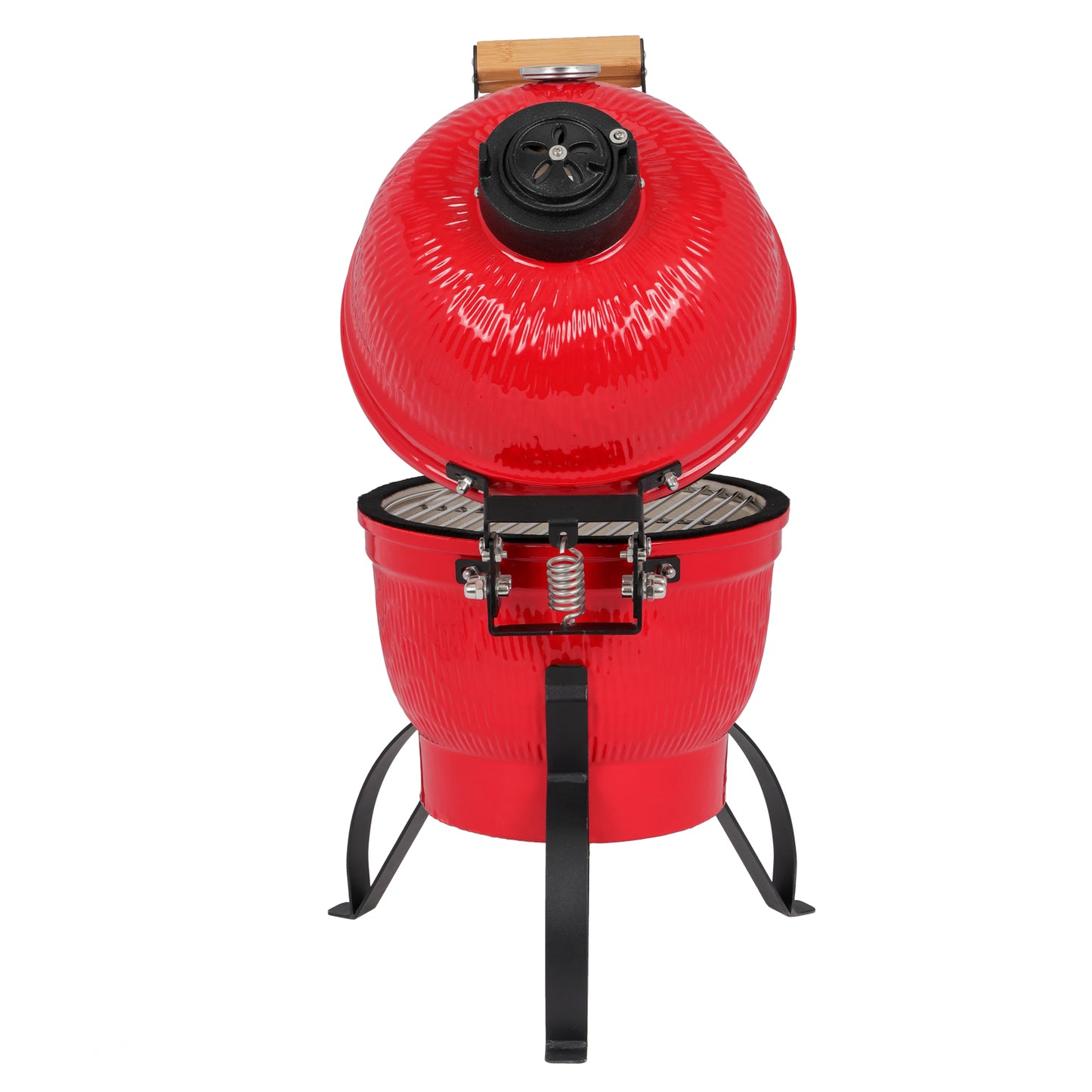 Ceramic 13-Inch Round Oven Grill - Fuel Efficient & Versatile