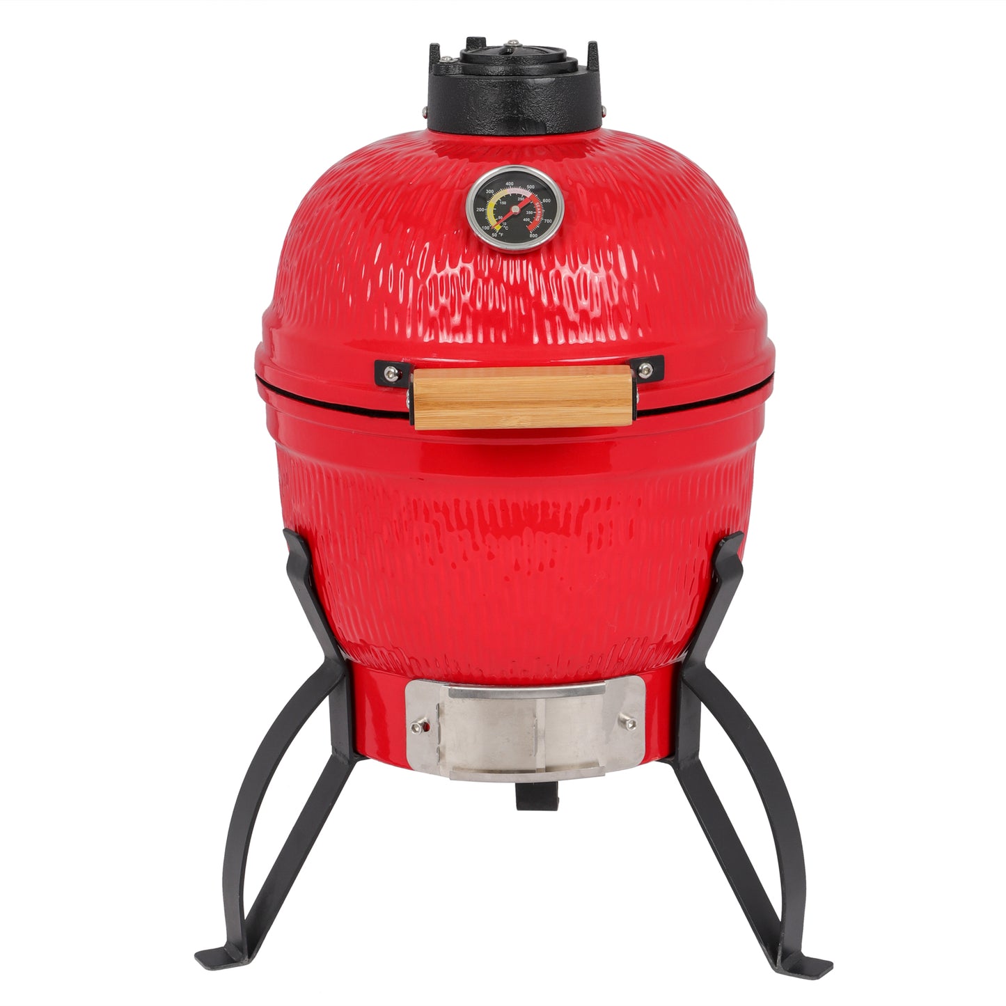 Ceramic 13-Inch Round Oven Grill - Fuel Efficient & Versatile