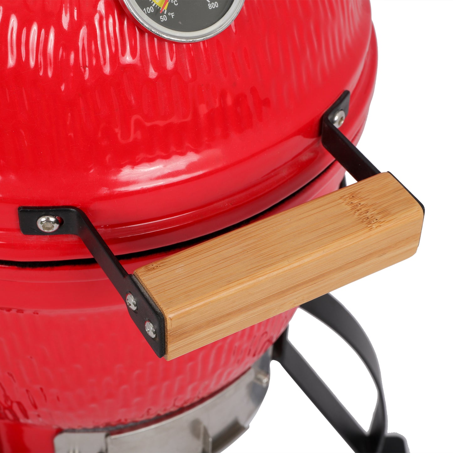 Ceramic 13-Inch Round Oven Grill - Fuel Efficient & Versatile