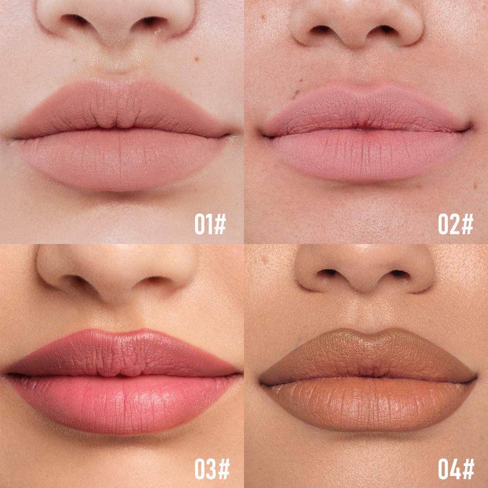 Double-Ended Non-Stick Lip Gloss - Long Lasting Liquid Lipstick