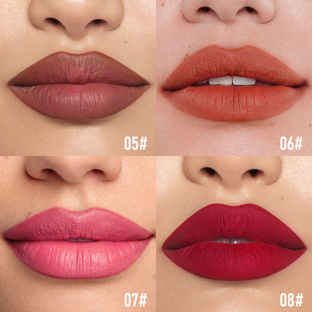 Double-Ended Non-Stick Lip Gloss - Long Lasting Liquid Lipstick