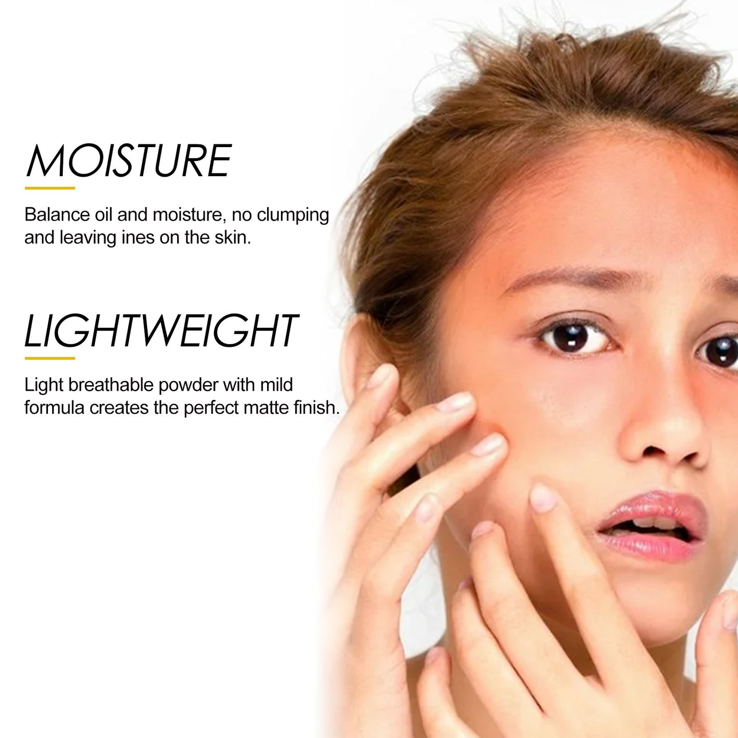 Sunscreen Setting Powder - Oil Control & Matte Finish Makeup