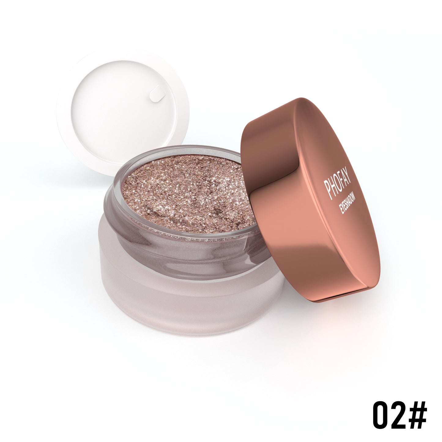Mashed Potato Eyeshadow - Long-Lasting Iridescent Shimmer Makeup