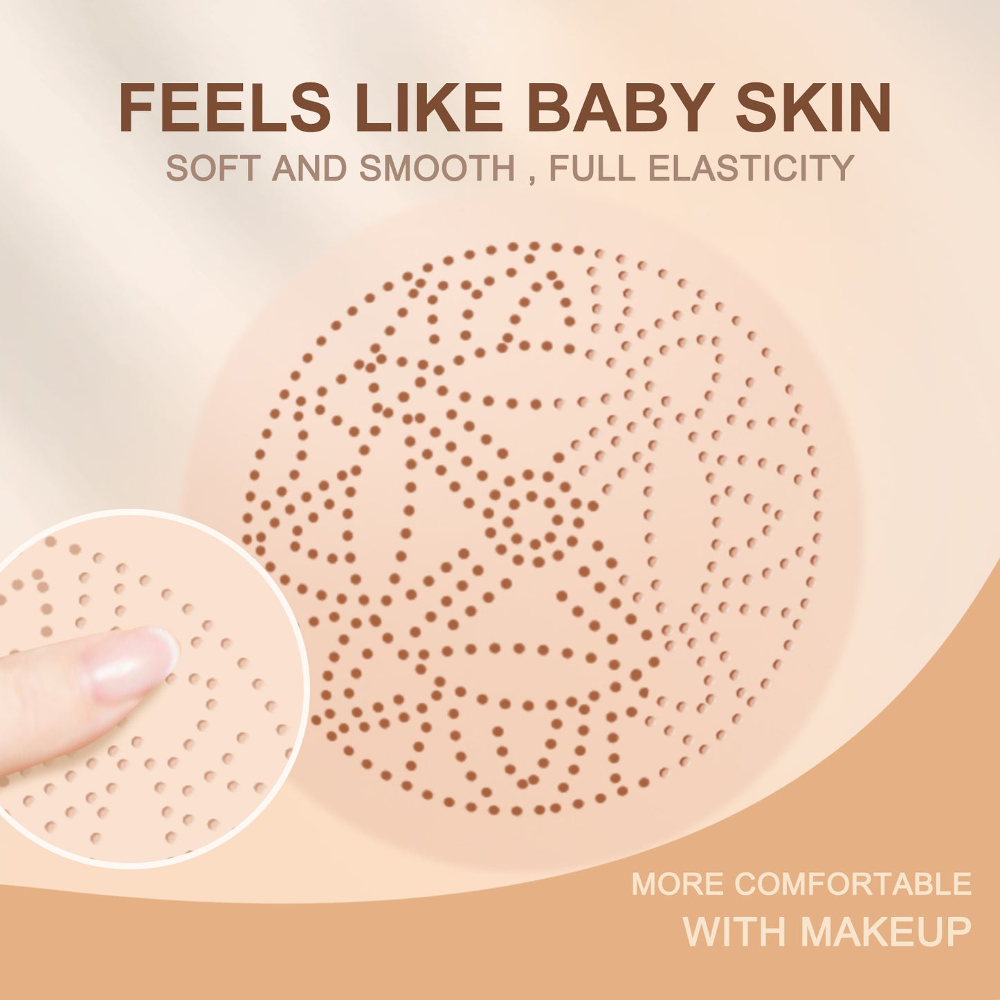 Mushroom Head Air Cushion Foundation - Natural Coverage Concealer