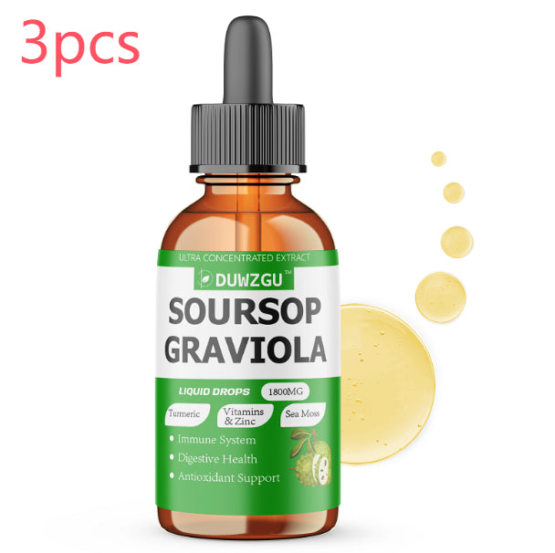 Annona Aceratum Herbal Drops - 60ml Adult Health Supplement