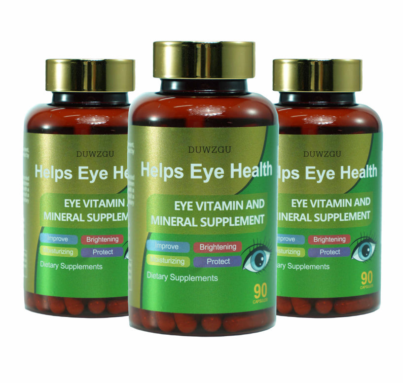Vitamin Lutein Dietary Supplement Capsules