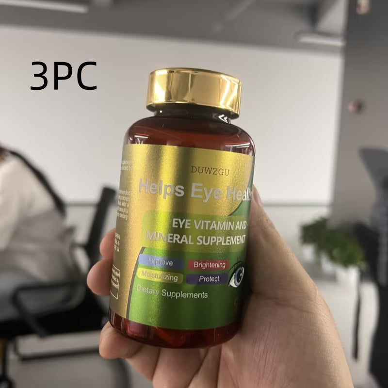 Vitamin Lutein Dietary Supplement Capsules
