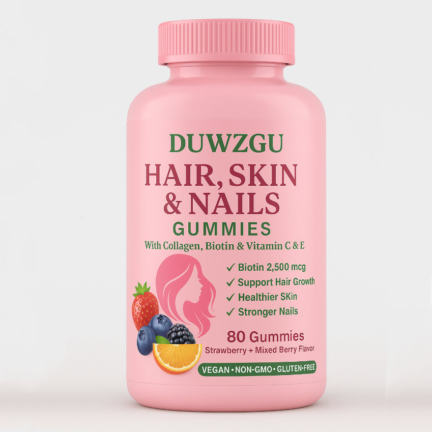 Hair Nail Jelly Gummies - 80 Tablets