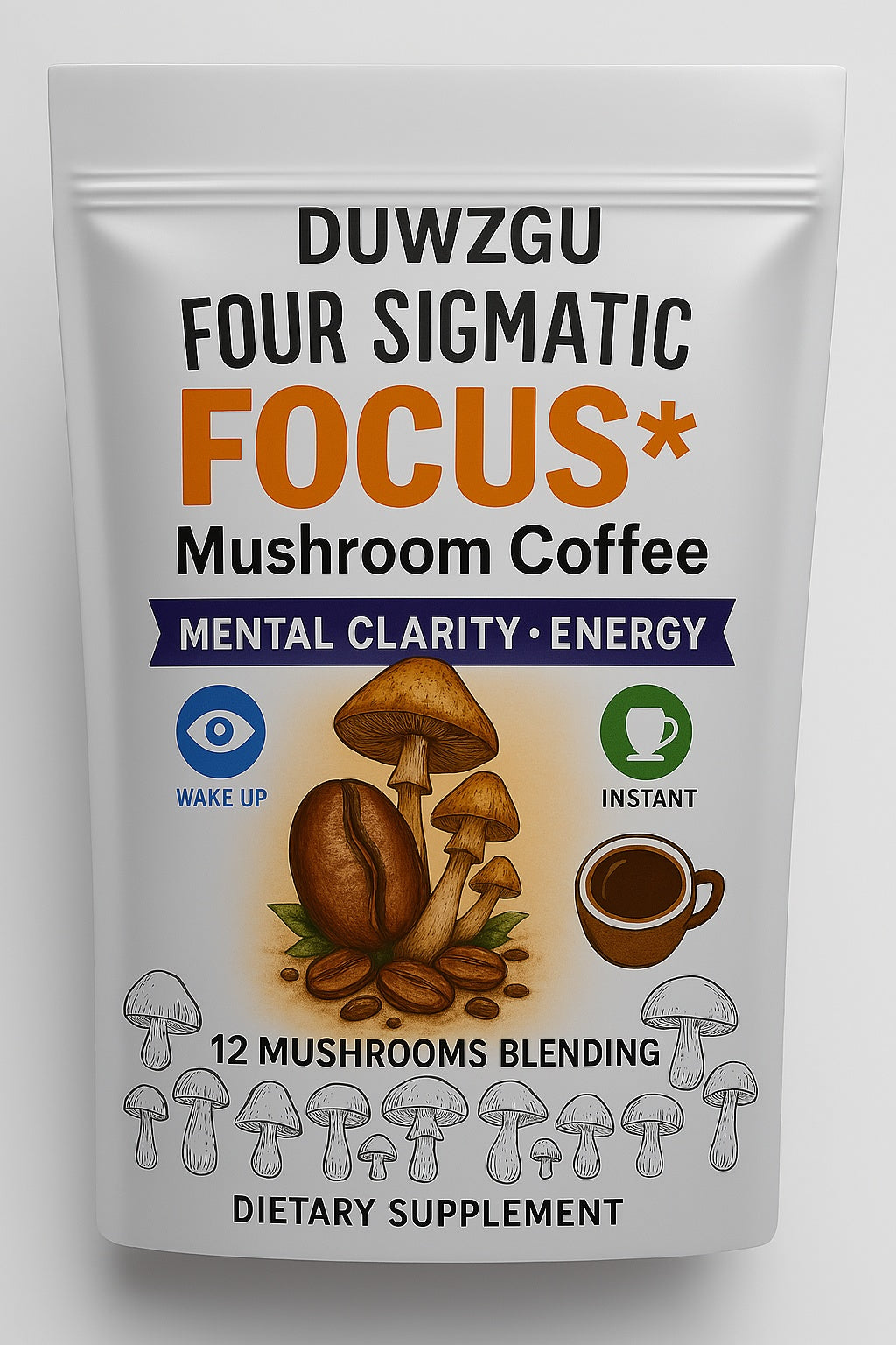 Mushroom Coffee Blend - Natural Functional Coffee Drink
