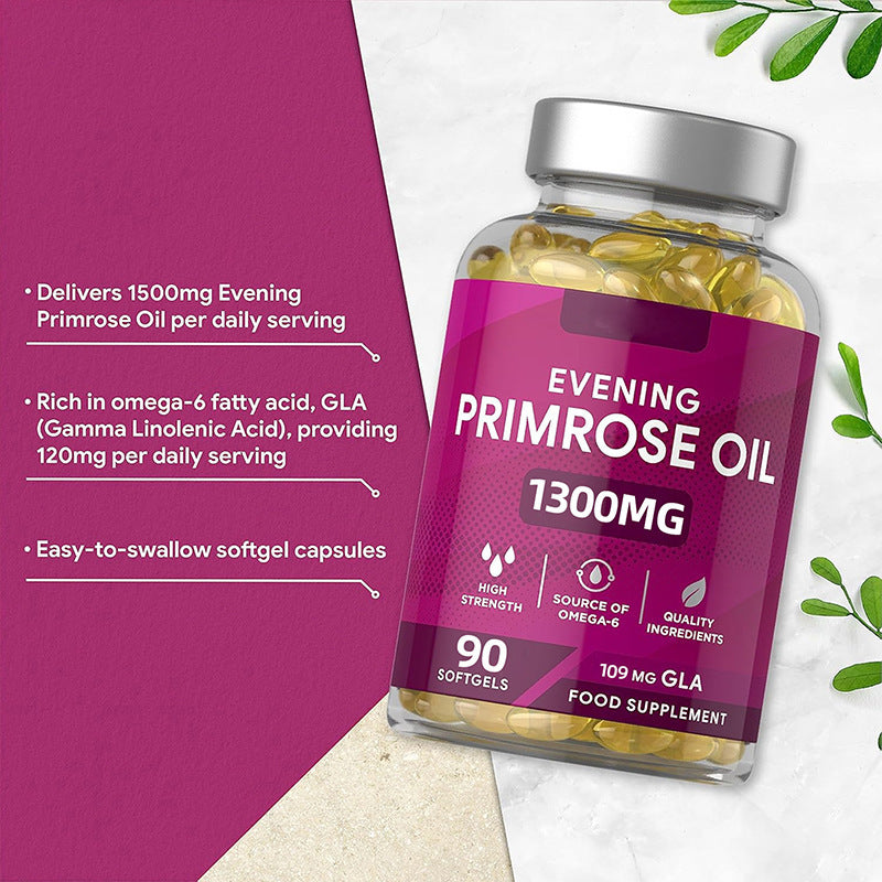 Evening Primrose Oil Soft Capsules 90 Count