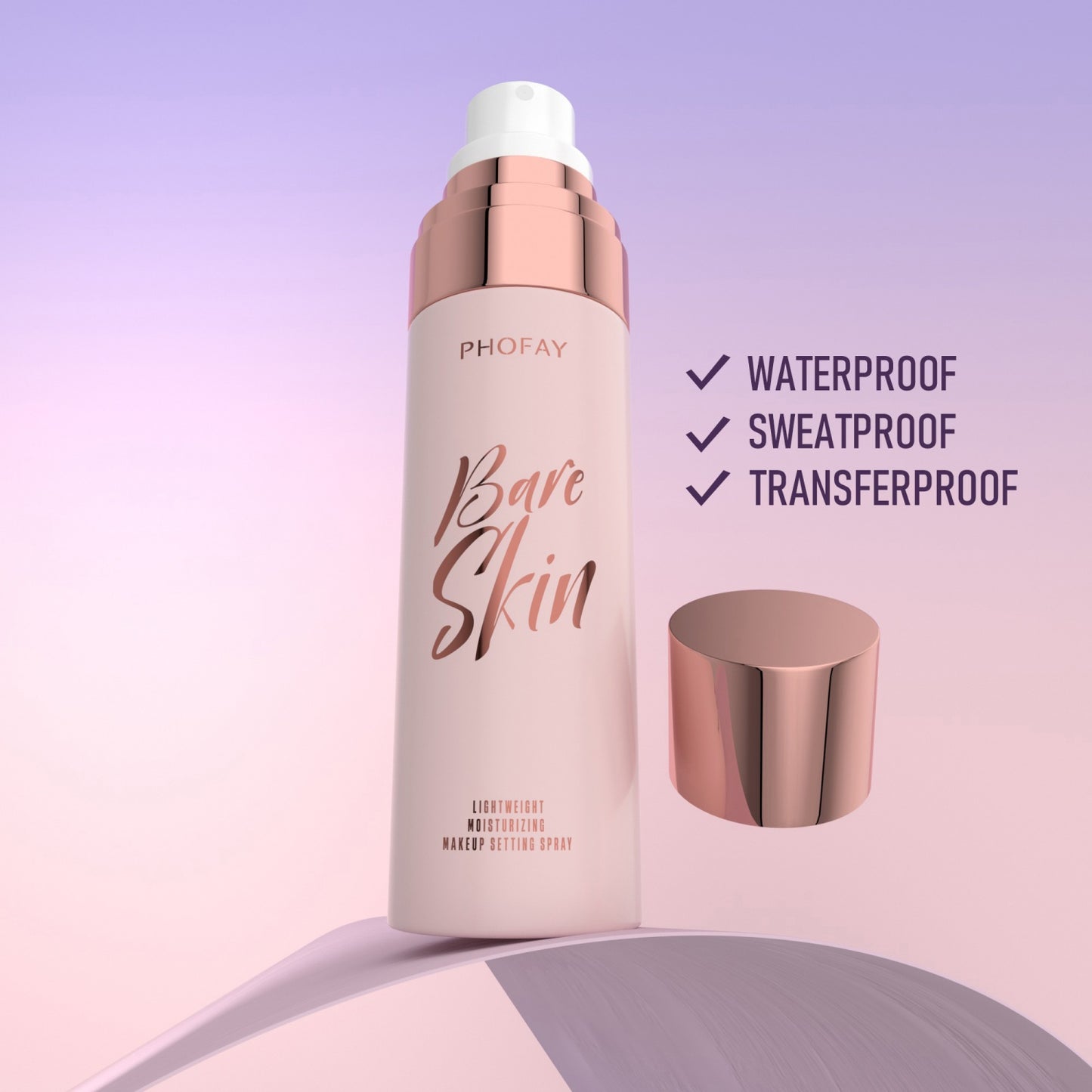 Moisturizing Makeup Setting Spray - Long-Lasting Hydrating Face Mist