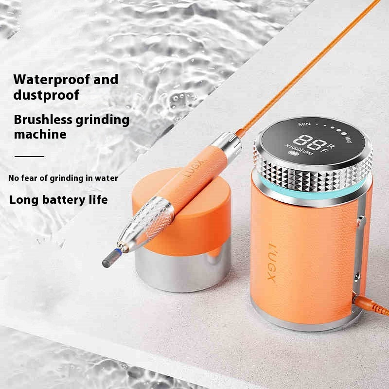 Waterproof Brushless Nail Polishing Machine - Electric Nail Art Tool